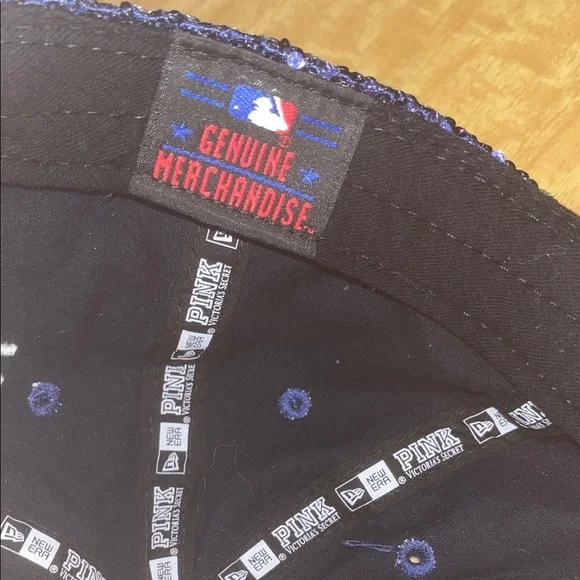 New Era / Victorias Secret/ Pink SD Padres Blue Sequin Hat - Picture 8 of 15